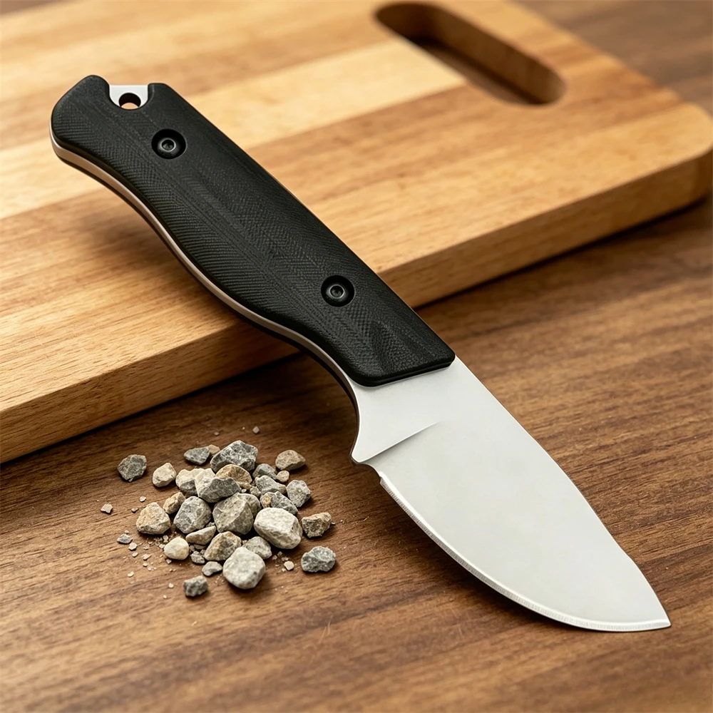 15017 Full Tang Fixed Blade Knife, High Hardness Blade, G10 Handle, Portable EDC Hunting Camping Hiking Outdoor Survival Tool
15017 Full Tang Fixed Blade Knife, High Hardness Blade, G10 Handle, Portable EDC Hunting Camping Hiking Outdoor Survival Tool