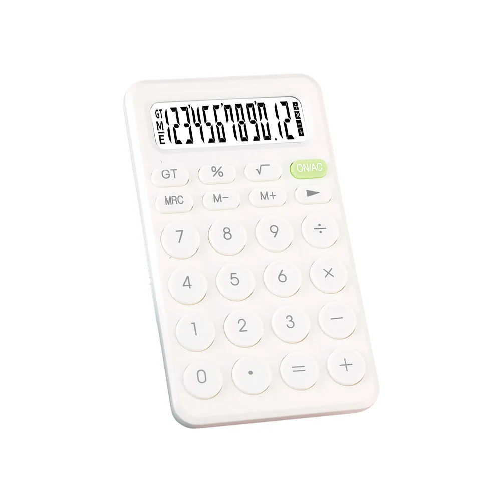 Non-slip 8- Calculator Portable Handheld for Kids Students Office Light Round Button Easy Operation School Supplies
Non-slip 8- Calculator Portable Handheld for Kids Students Office Light Round Button Easy Operation School Supplies