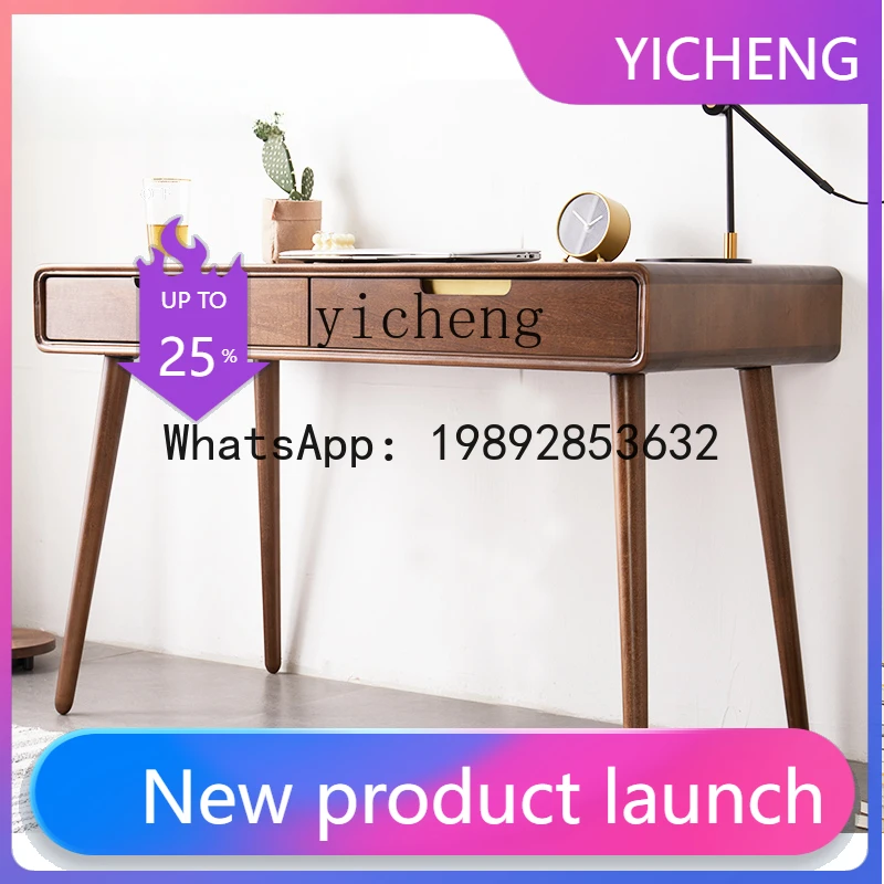 Furniture Solid Wood Desk Double Drawer Study Table Computer Office Light Luxury
Furniture Solid Wood Desk Double Drawer Study Table Computer Office Light Luxury