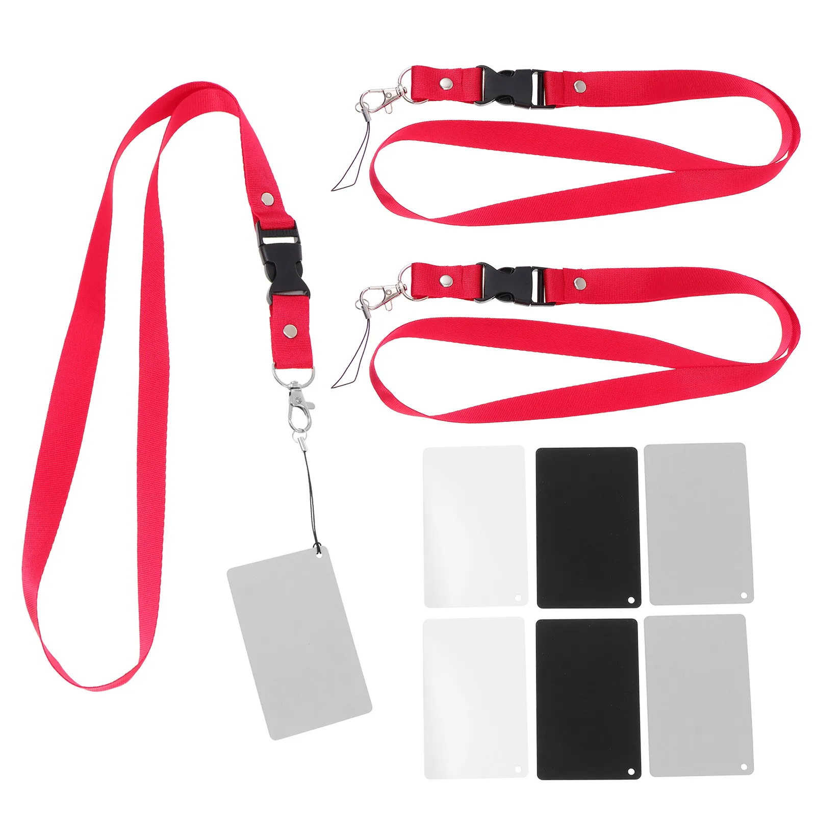9 Pieces Grey White Exposure Photography Card Strap Professional Calibration Camera Accessory for Dslr Video Film
9 Pieces Grey White Exposure Photography Card Strap Professional Calibration Camera Accessory for Dslr Video Film