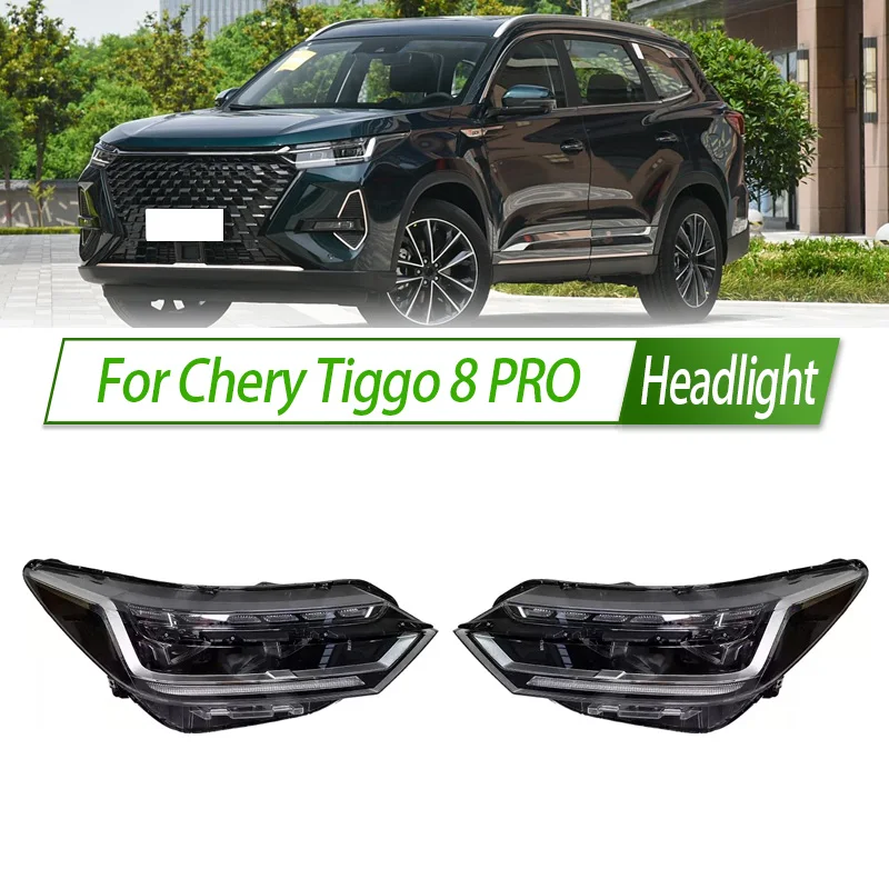 For Chery Tiggo 8 PRO LED Headlight Assembly OEM Style Front Headlamp Bulb Socket Plug & Play Replacement Standard Edition
For Chery Tiggo 8 PRO LED Headlight Assembly OEM Style Front Headlamp Bulb Socket Plug & Play Replacement Standard Edition