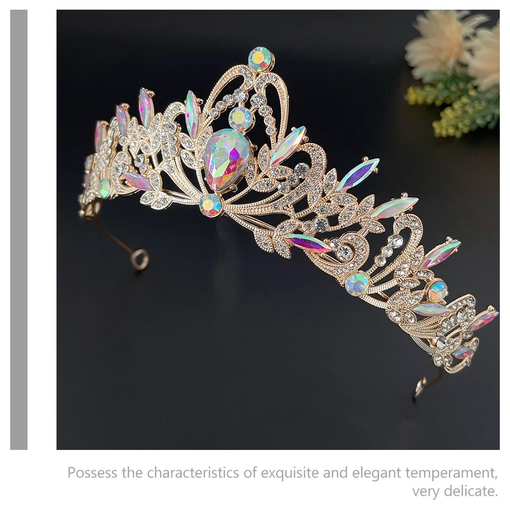 Vintage Style Bride Headdress Delicate Rhinestone Hairband Bridal Decor for Wedding Prom Birthday Cosplay Party
Vintage Style Bride Headdress Delicate Rhinestone Hairband Bridal Decor for Wedding Prom Birthday Cosplay Party