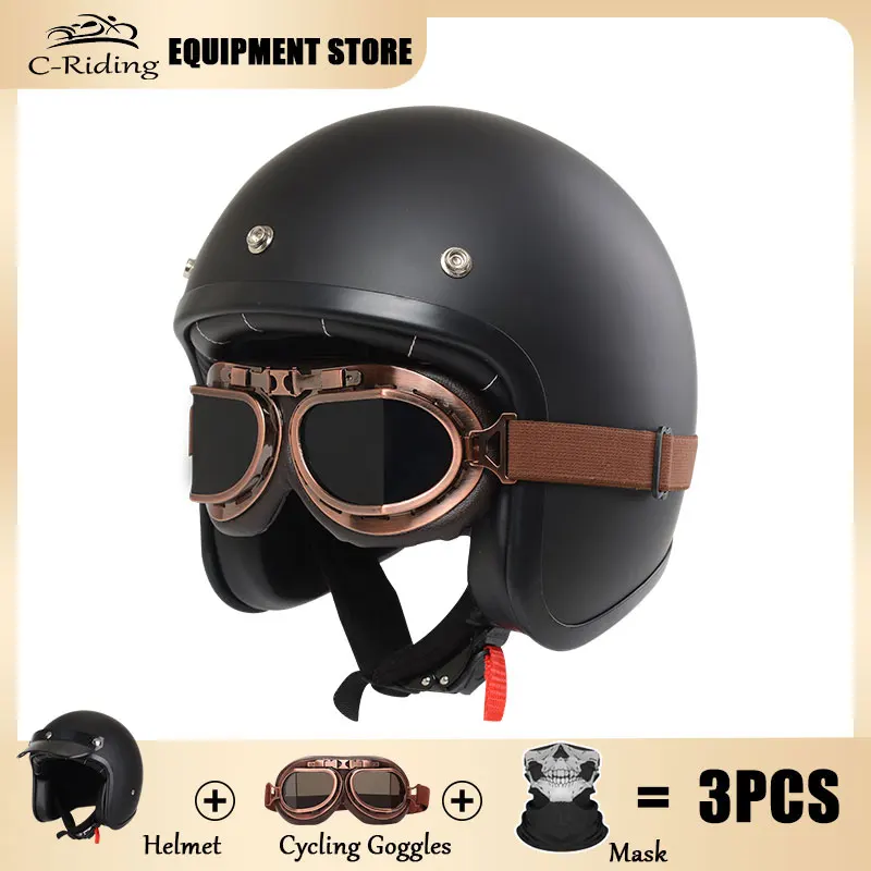 C-Riding Matt Half Helmets Leading The Way In Quality Headgear Powersports Helmets for motorcycles, cruisers, scooters & mopeds
C-Riding Matt Half Helmets Leading The Way In Quality Headgear Powersports Helmets for motorcycles, cruisers, scooters & mopeds
