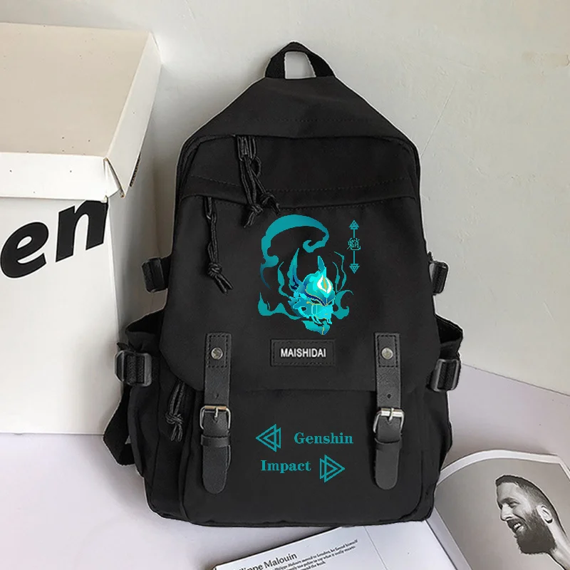 Game Genshin Impact Xiao Cosplay Casual High Capacity Backpack Schoolbag Laptop Travel Bag Fashion Student Knapsack Daily Gifts
Game Genshin Impact Xiao Cosplay Casual High Capacity Backpack Schoolbag Laptop Travel Bag Fashion Student Knapsack Daily Gifts