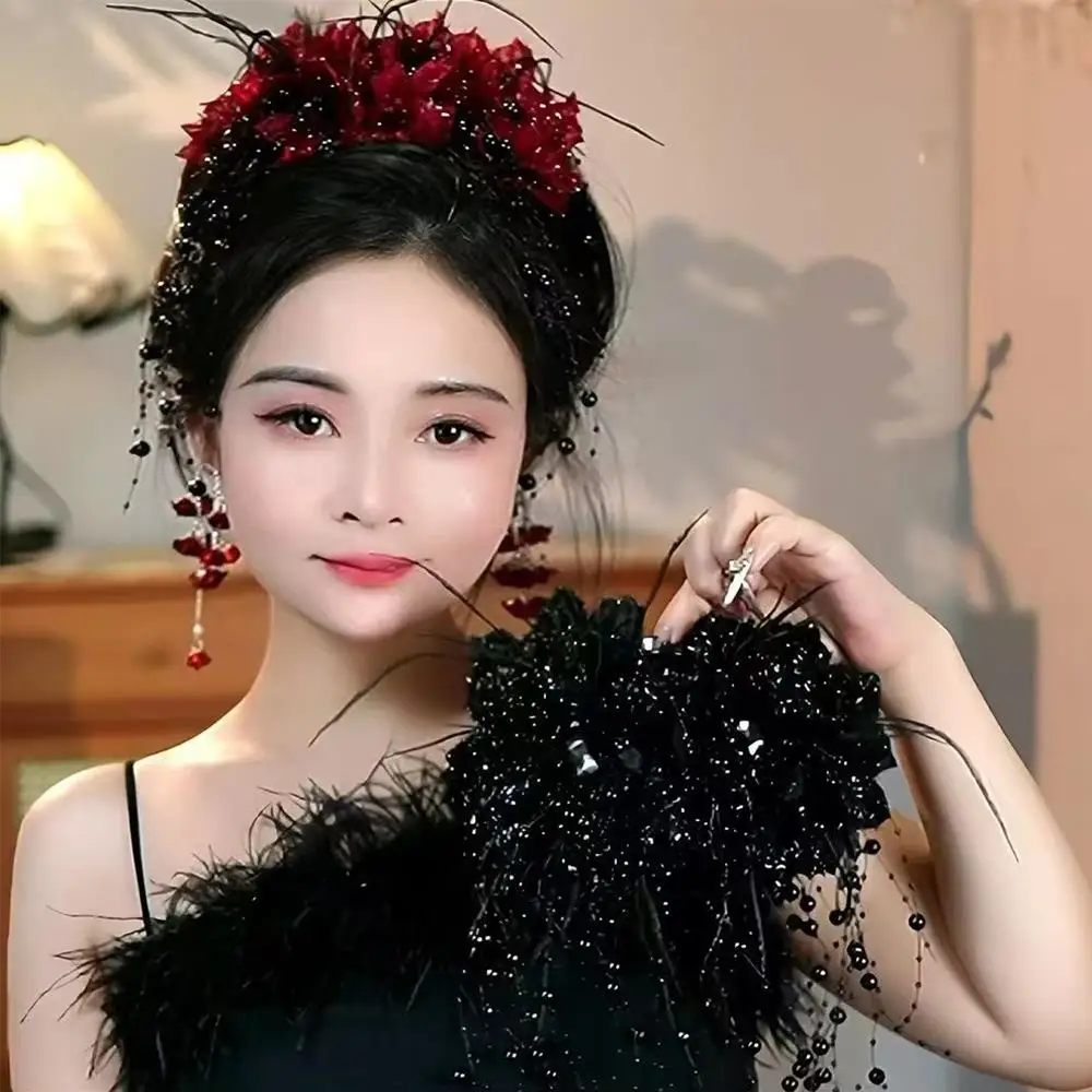Pearl Tassel Shark Clip Large Hair Claw Sequined Flower Hairpin Peony Feather Beads Fringe Ponytail Clips Mesh Floral Hair Clips
Pearl Tassel Shark Clip Large Hair Claw Sequined Flower Hairpin Peony Feather Beads Fringe Ponytail Clips Mesh Floral Hair Clips