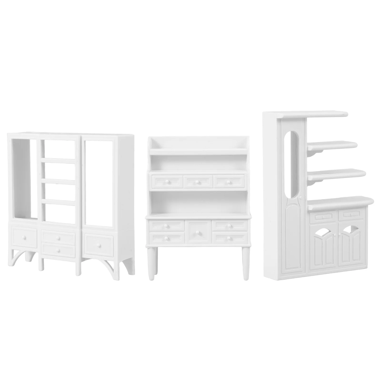 3 PCS Miniature Furniture Model Display Cabinet Supplies Lovely Decoration Book Shelves Abs Office Tiny Homes
3 PCS Miniature Furniture Model Display Cabinet Supplies Lovely Decoration Book Shelves Abs Office Tiny Homes