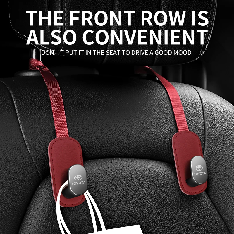 Кожаный крючок на спинку автомобильного сиденья для Toyota Chr rav4 Yaris prius avensis Corolla Camry, аксессуары против потери
Кожаный крючок на спинку автомобильного сиденья для Toyota Chr rav4 Yaris prius avensis Corolla Camry, аксессуары против потери