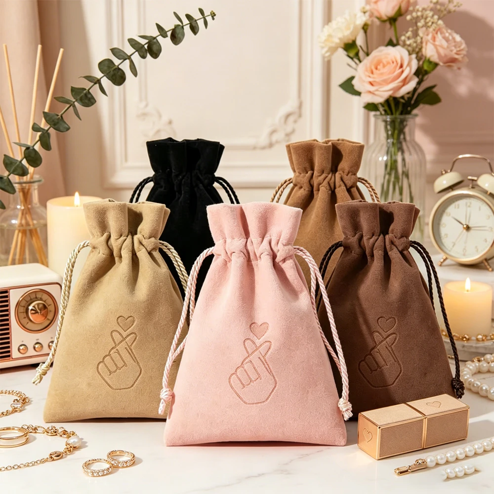 50 New Luxury Microfiber Drawstring Pouch Jewelry Storage Gift Wrapping Bags for Party Favor Wedding Gift Packaging Custom Logo
50 New Luxury Microfiber Drawstring Pouch Jewelry Storage Gift Wrapping Bags for Party Favor Wedding Gift Packaging Custom Logo