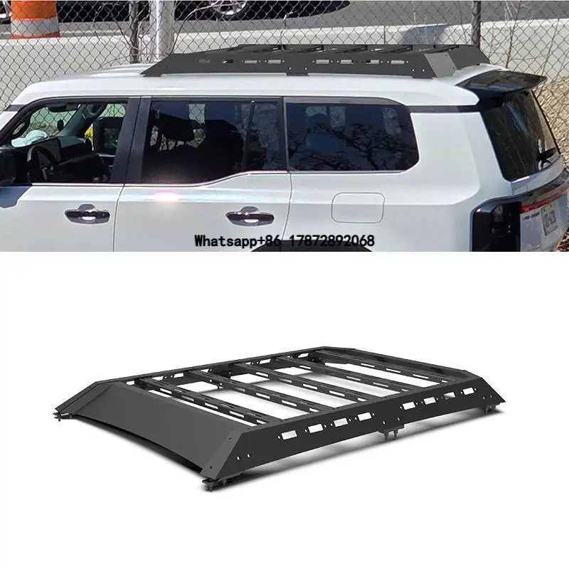 Cross-Border Aluminum Alloy Roof Rack for Prado LC250 & Land Cruiser LC250 100kg Capacity Easy Installation
Cross-Border Aluminum Alloy Roof Rack for Prado LC250 & Land Cruiser LC250 100kg Capacity Easy Installation