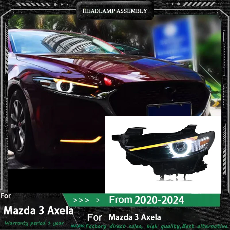 Car For Mazda 3 Axela Headlight 2020-2024 Upgrade Modified to New DRL Dynamic Turn Signal LED Headlight Auto Accessories
Car For Mazda 3 Axela Headlight 2020-2024 Upgrade Modified to New DRL Dynamic Turn Signal LED Headlight Auto Accessories