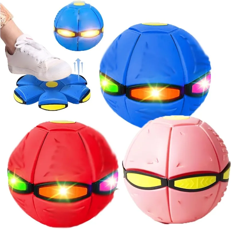 Magic Meta Ball with 3Lamps Magic Bouncing Ball Children's Bouncing Magic Flying Saucer Bouncy Ball Parent-Child Interaction Toy
Magic Meta Ball with 3Lamps Magic Bouncing Ball Children's Bouncing Magic Flying Saucer Bouncy Ball Parent-Child Interaction Toy