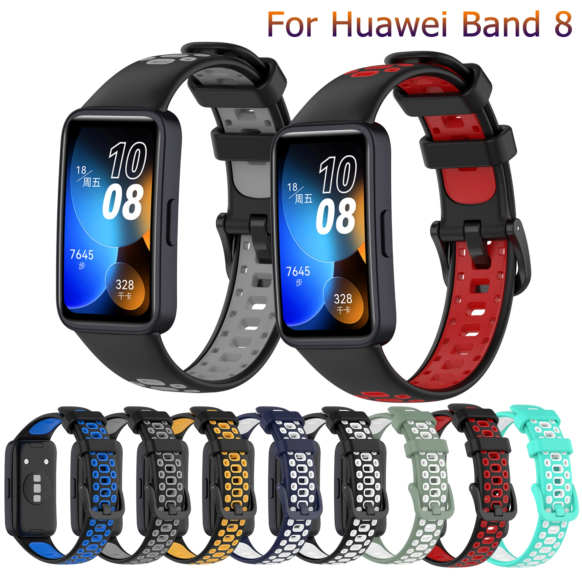 Ремешок силиконовый для Huawei Band 8, сменный Браслет для смарт-часов, аксессуары для Huawei Band 8
Ремешок силиконовый для Huawei Band 8, сменный Браслет для смарт-часов, аксессуары для Huawei Band 8
