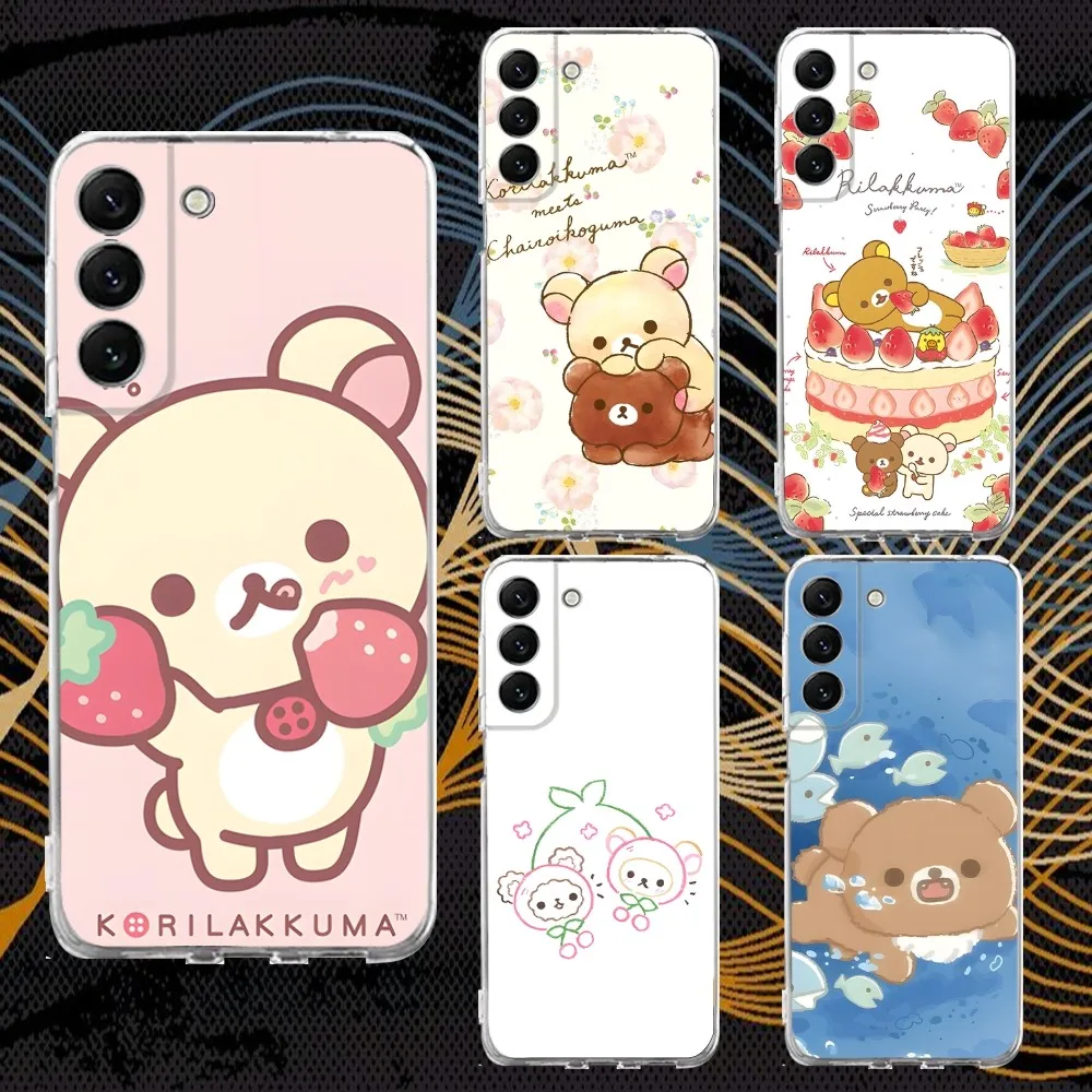 Rilakkuma Cute Bear Phone Case Silicone For Samsung S30,S23,21,22,20 Ultra,S20 FE lite,S10,9,PIus Note20ultra Cover Clear
Rilakkuma Cute Bear Phone Case Silicone For Samsung S30,S23,21,22,20 Ultra,S20 FE lite,S10,9,PIus Note20ultra Cover Clear