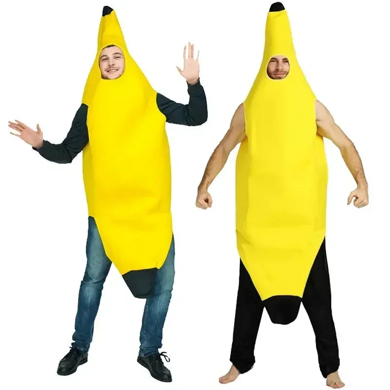 Adult Unisex Funny Banana Suit Yellow Costume Light Halloween Fruit Fancy Party Festival Dance Dress Costume
Adult Unisex Funny Banana Suit Yellow Costume Light Halloween Fruit Fancy Party Festival Dance Dress Costume
