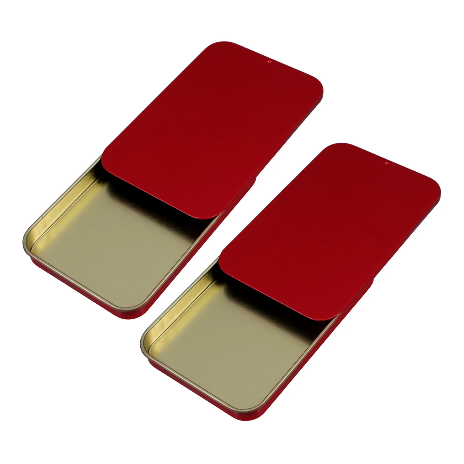 2 Pcs Balm Portable Mini Tinplate Small Sliding Metal Box Slide Top Containers Push Pull Storage Can Lidded Tin Box Tinplate
2 Pcs Balm Portable Mini Tinplate Small Sliding Metal Box Slide Top Containers Push Pull Storage Can Lidded Tin Box Tinplate