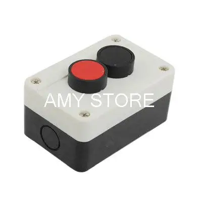 Red Black 2 Switch Push Button Control Box Station 660V
Red Black 2 Switch Push Button Control Box Station 660V