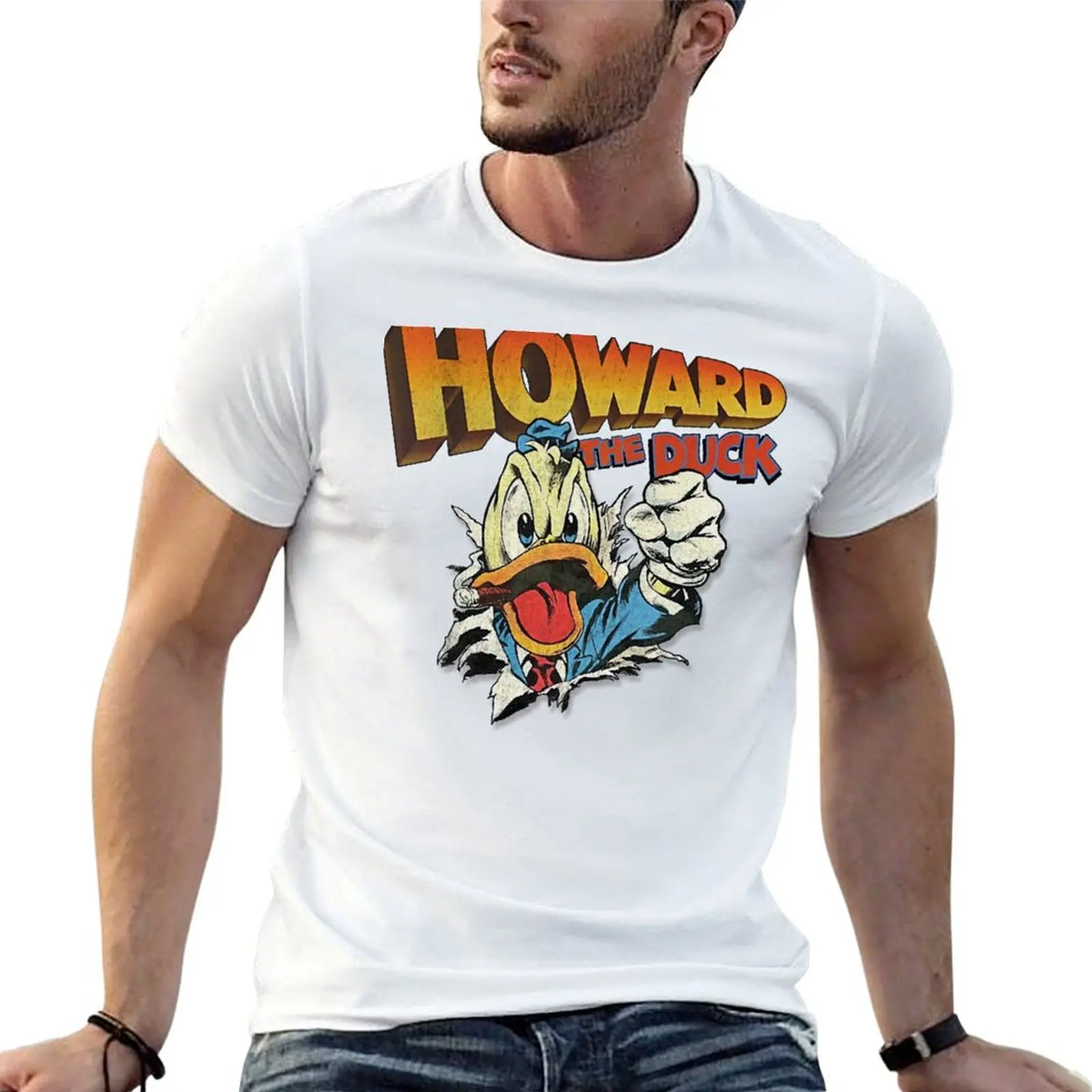 Duck cotton T-Shirt 100% Howard The man shirts shirt cotton t t Tear
Duck cotton T-Shirt 100% Howard The man shirts shirt cotton t t Tear