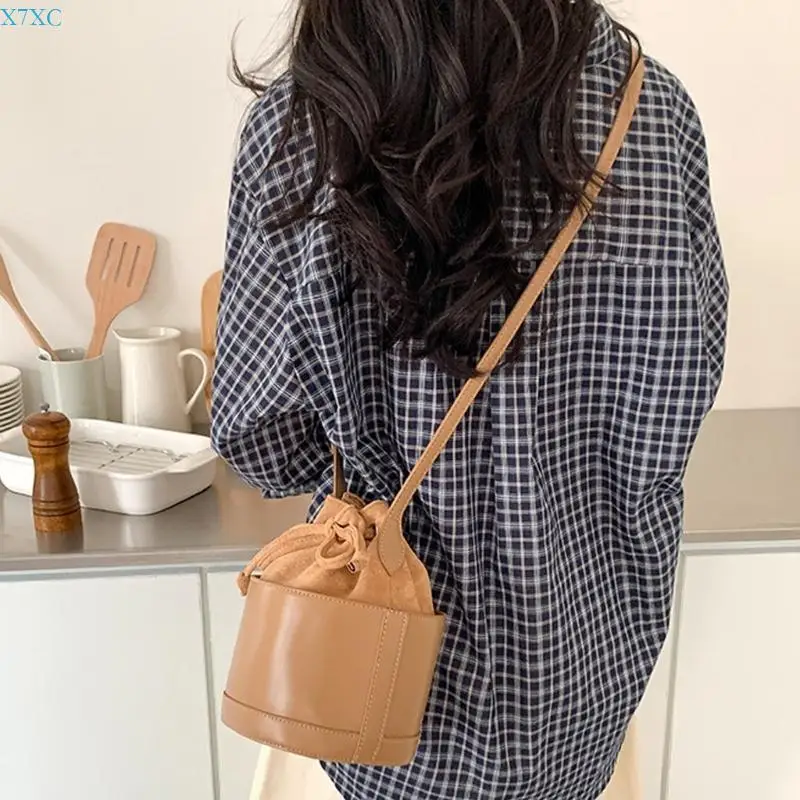 X7XC Eye Catching Crossbody Bag Drawstring Bucket Purse With Adjustable Strap Casual Shoulder Bag For Women
X7XC Eye Catching Crossbody Bag Drawstring Bucket Purse With Adjustable Strap Casual Shoulder Bag For Women