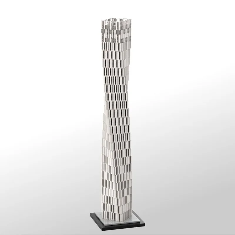 Строительные блоки MOC масштаба 1:800-модель башни Дубай Kayan (Infinity Tower), 1031 шт., уникальный набор архитектурных игрушек, идеальный праздник
Строительные блоки MOC масштаба 1:800-модель башни Дубай Kayan (Infinity Tower), 1031 шт., уникальный набор архитектурных игрушек, идеальный праздник