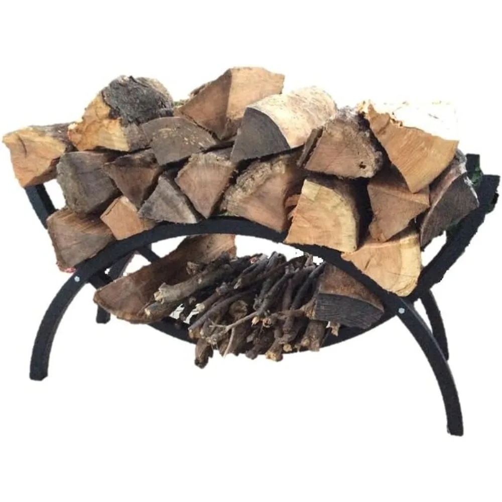 3 Foot Firewood Rack Heavy Duty - Made in the USA - Indoor - Steel -Black
3 Foot Firewood Rack Heavy Duty - Made in the USA - Indoor - Steel -Black