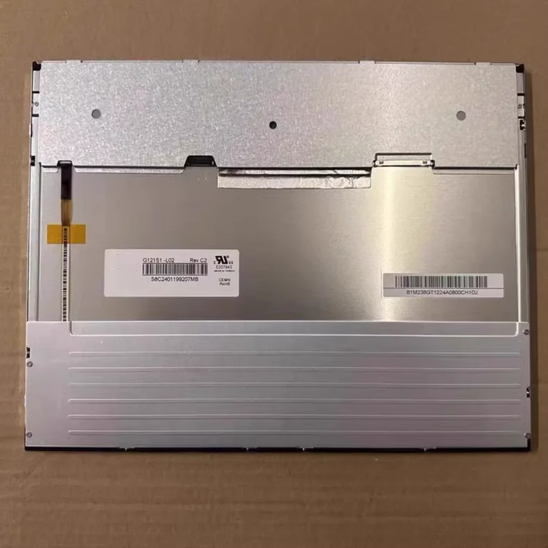 12,1-дюймовый ЖК-экран G121S1-L02, тест на складе, показывает обычный
12,1-дюймовый ЖК-экран G121S1-L02, тест на складе, показывает обычный