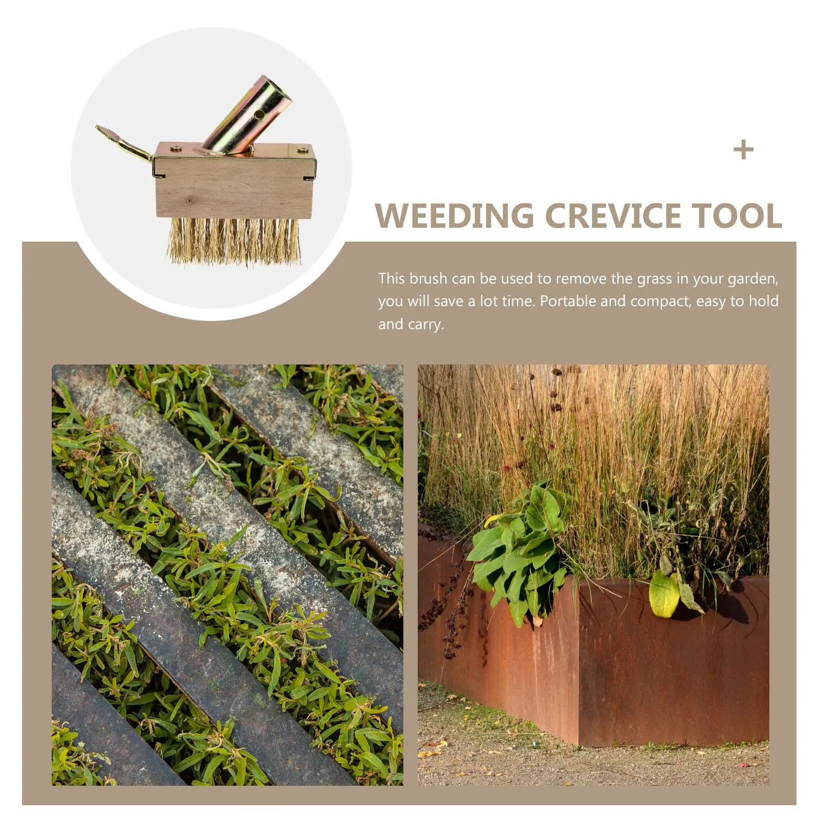Steel Wire Weeding Brush for Garden Moss Removal Long H le Crevice Tool Paving Joints Cracks Cleaning Yard Weed Brush
Steel Wire Weeding Brush for Garden Moss Removal Long H le Crevice Tool Paving Joints Cracks Cleaning Yard Weed Brush
