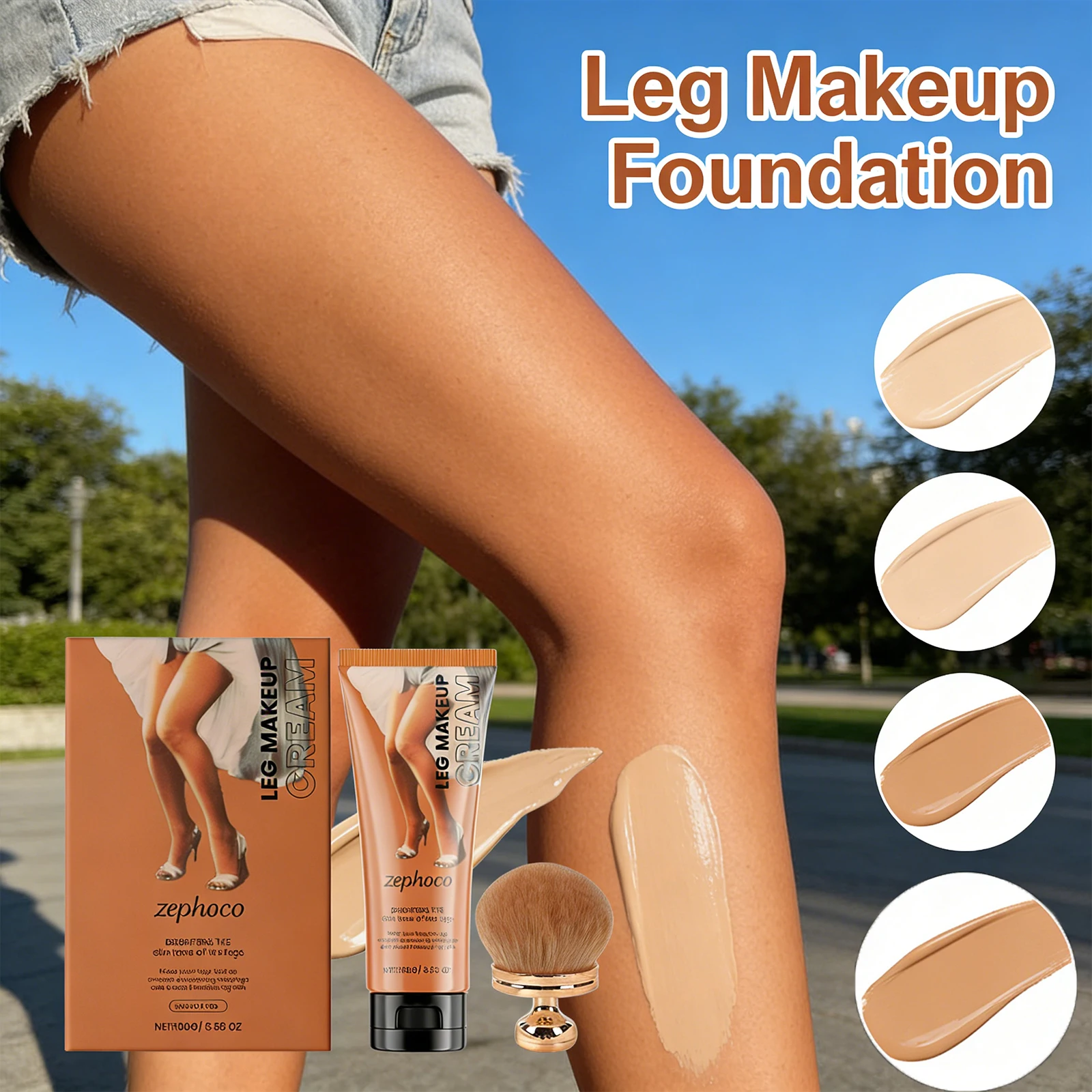 Leg Makeup Foundation Hydrating Smooth Non Greasy Long Lasting Coverage Natural Skin Tone Blemish Cover Waterproof Long-Lasting
Leg Makeup Foundation Hydrating Smooth Non Greasy Long Lasting Coverage Natural Skin Tone Blemish Cover Waterproof Long-Lasting