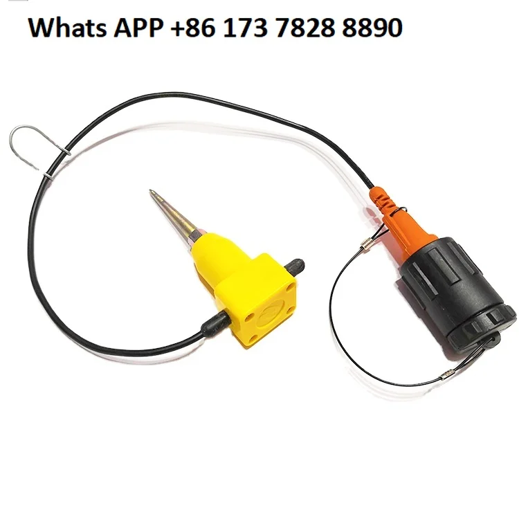 SM4 with KCK screw fit (408) male connector, seismometer string 14Hz
SM4 with KCK screw fit (408) male connector, seismometer string 14Hz