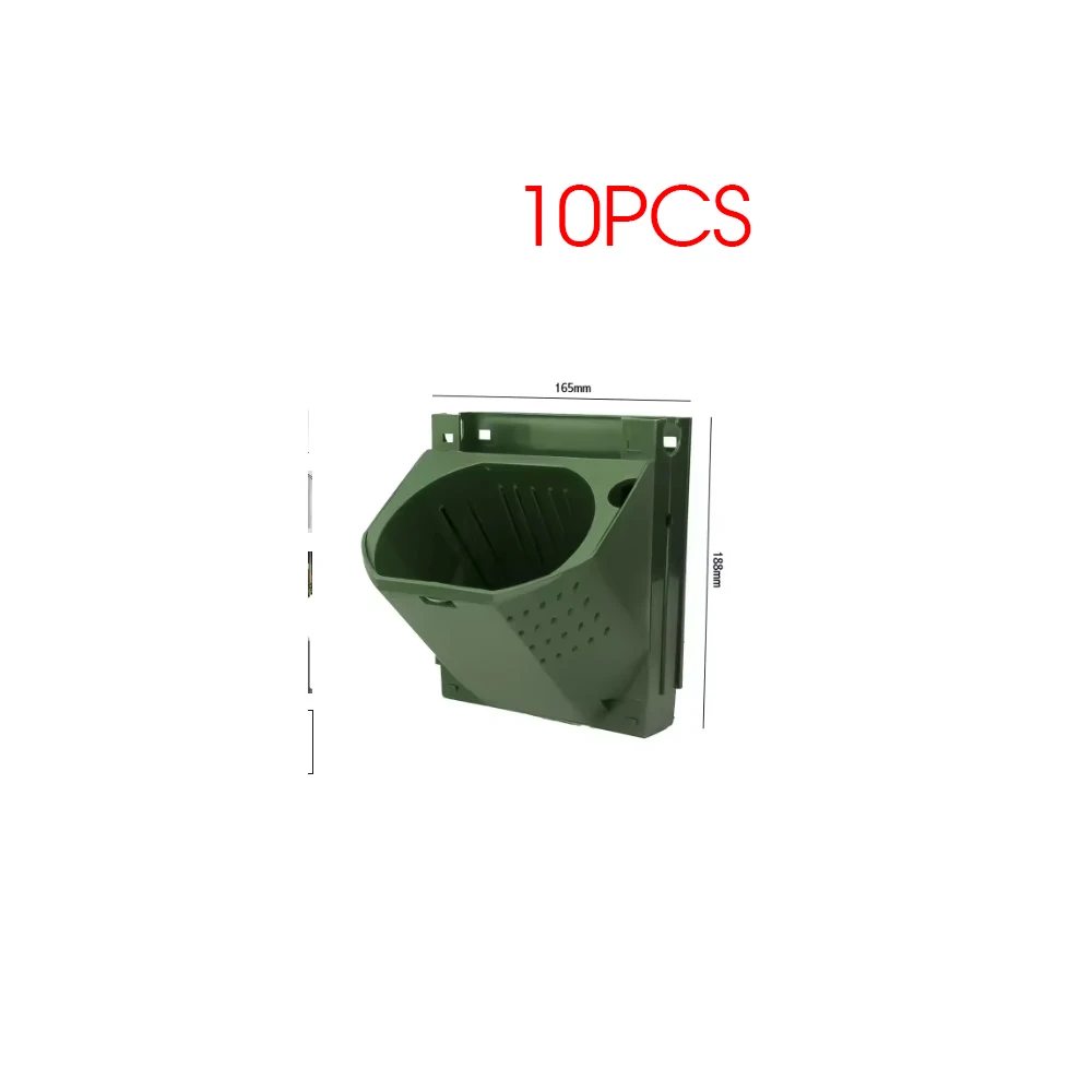 10PCS -1Hole Wall Hanging Vertical Pots
10PCS -1Hole Wall Hanging Vertical Pots