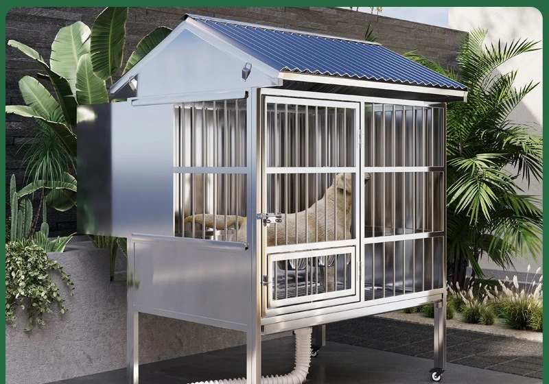 stainless steel dog crate large dog outdoor rainproof German Shepherd special kennel fierce shed outdoor special
stainless steel dog crate large dog outdoor rainproof German Shepherd special kennel fierce shed outdoor special