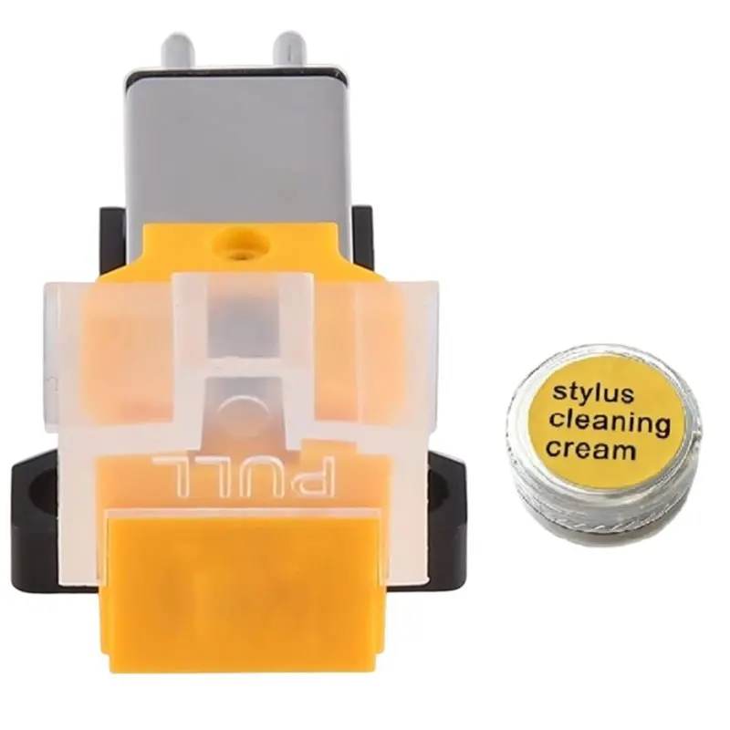 New-AT91 Magnetic Cartridge Stylus+Cleaning Glue Kit LP Vinyl Record Player Needle For Turntable Phonograph Platenspeler
New-AT91 Magnetic Cartridge Stylus+Cleaning Glue Kit LP Vinyl Record Player Needle For Turntable Phonograph Platenspeler