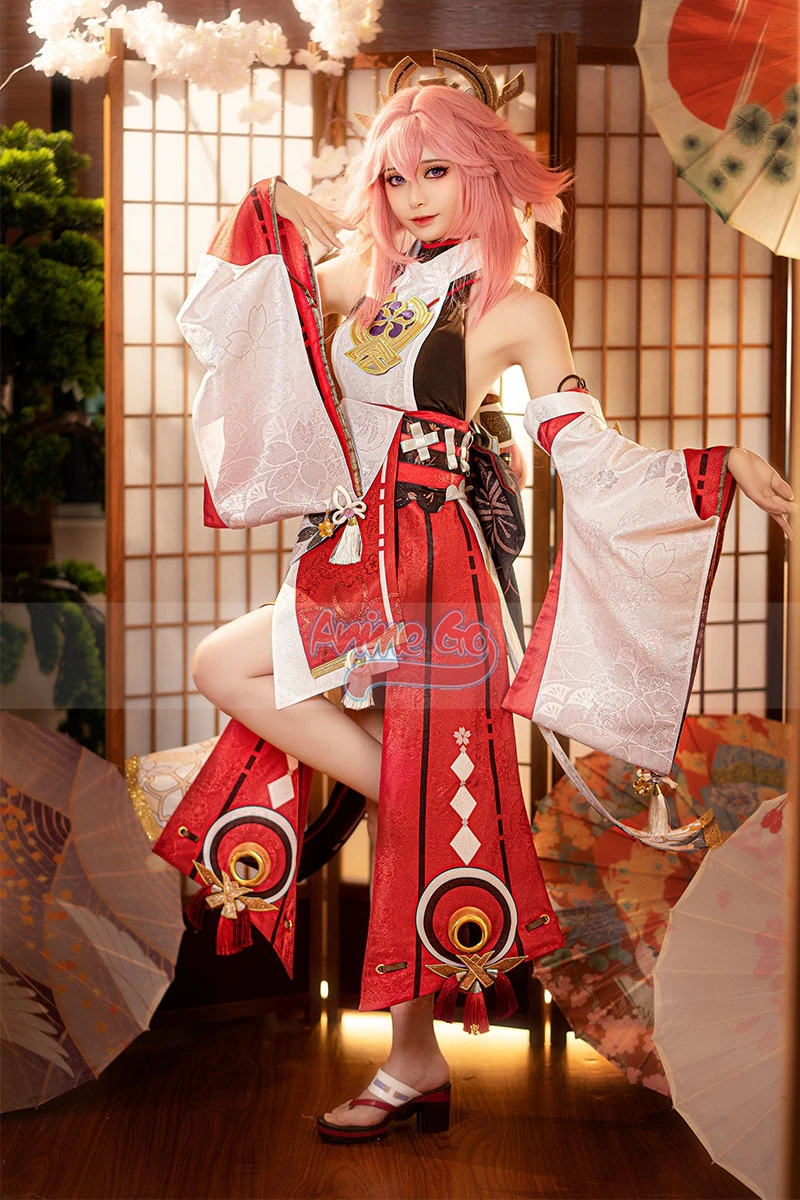 Game Genshin Impact Yae Miko Cosplay Costume Dress Women Halloween Upgraded Outfit C02884-AAA
Game Genshin Impact Yae Miko Cosplay Costume Dress Women Halloween Upgraded Outfit C02884-AAA