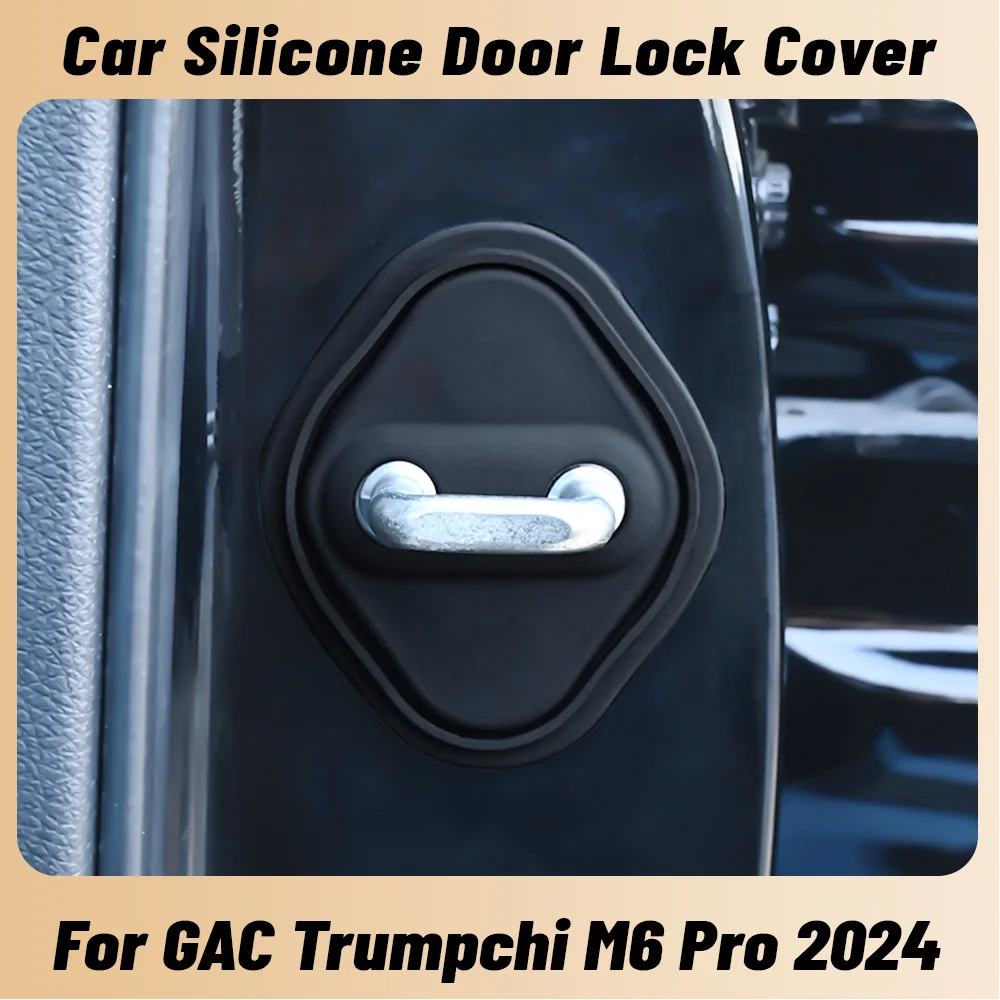 For GAC Trumpchi M6 PRO 2024 Car Door Shock Absorber Door Lock Protector Silicone Auto Door Lock Latches Cover Accessories
For GAC Trumpchi M6 PRO 2024 Car Door Shock Absorber Door Lock Protector Silicone Auto Door Lock Latches Cover Accessories