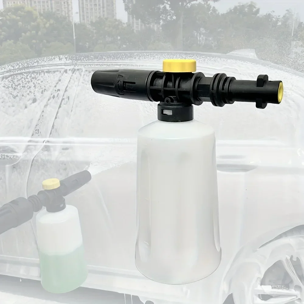 1 шт., черно-желтая Толстая ручка, пенная пушка 1000, стандартный набор для мойки снежной пены, доступ для мойки автомобилей под давлением
1 шт., черно-желтая Толстая ручка, пенная пушка 1000, стандартный набор для мойки снежной пены, доступ для мойки автомобилей под давлением
