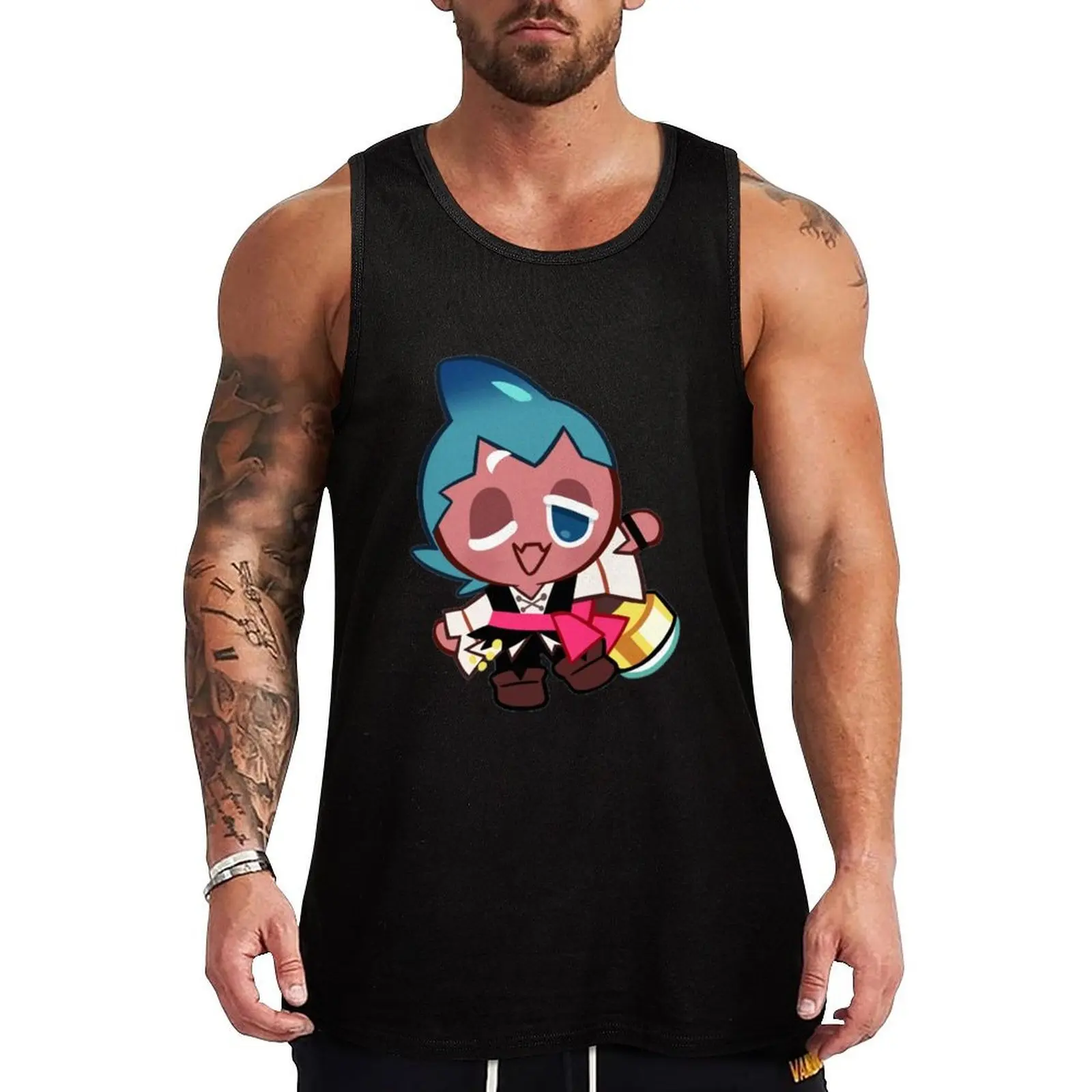 Sorbet Shark Cookie! Cookie Run Kingdom Tank Top best selling products training weight vest Men's sports t-shirt
Sorbet Shark Cookie! Cookie Run Kingdom Tank Top best selling products training weight vest Men's sports t-shirt
