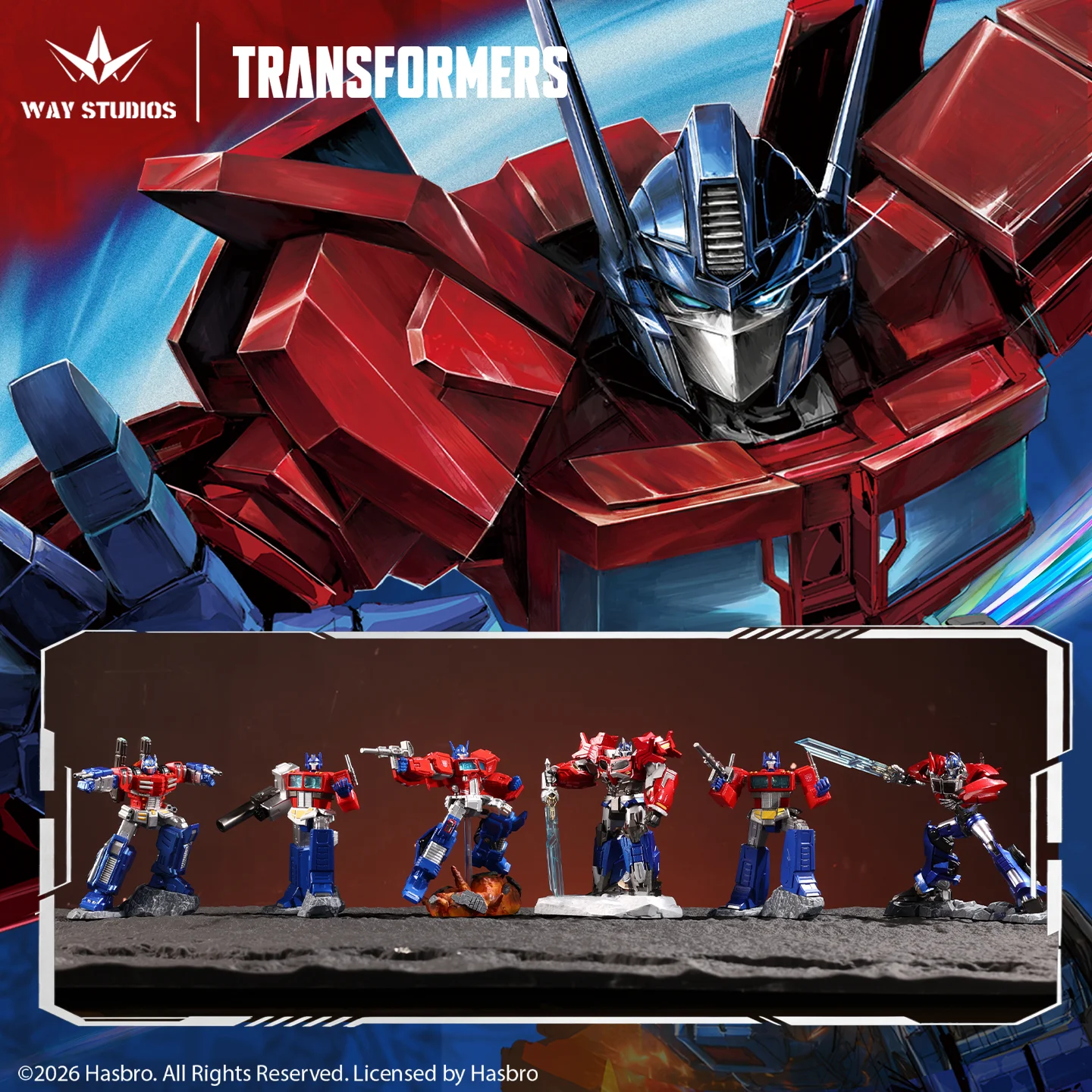 WAY STUDIOS Transformers Leader Set Blind Box Optimus Prime Action Figures Mecha Collection Toys Desktop Statue Surprise Gifts
WAY STUDIOS Transformers Leader Set Blind Box Optimus Prime Action Figures Mecha Collection Toys Desktop Statue Surprise Gifts
