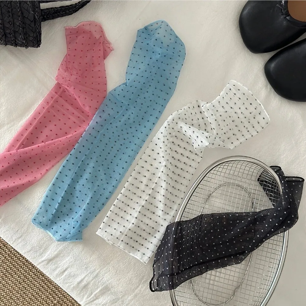 Chic Korean Style Polka Dot Leg Sleeves Y2K Harajuku Ruffle Boot Cover Cuffs Kawaii Thin Silk Sheer Leg Warmers Summer
Chic Korean Style Polka Dot Leg Sleeves Y2K Harajuku Ruffle Boot Cover Cuffs Kawaii Thin Silk Sheer Leg Warmers Summer