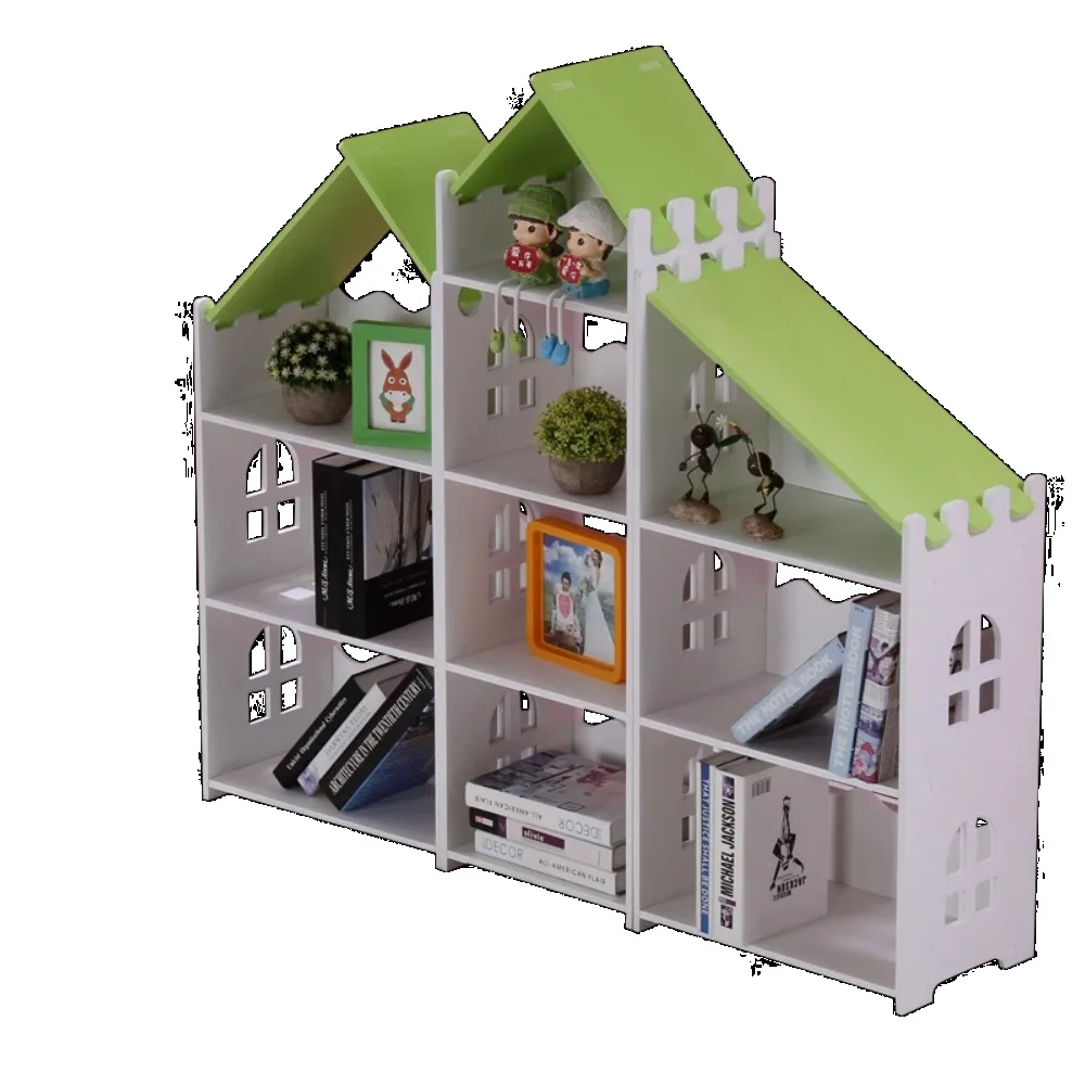 Children's bookshelves, toy storage shelves, free combination creative house-shaped cabinets
Children's bookshelves, toy storage shelves, free combination creative house-shaped cabinets