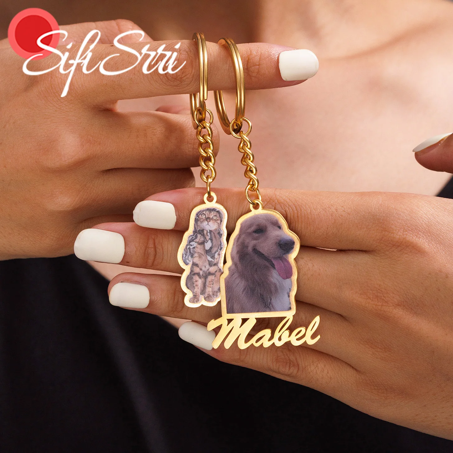 Sifisrri Custom Memorial Photo Keychain for Women Men Stainless Steel Jewelry Color Picture Key Ring Personalized Birthday Gift
Sifisrri Custom Memorial Photo Keychain for Women Men Stainless Steel Jewelry Color Picture Key Ring Personalized Birthday Gift