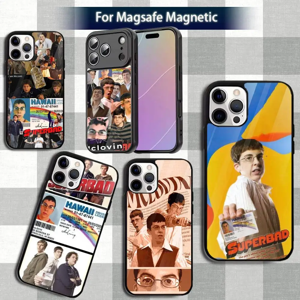Mclovin funny S-SuperbadS Phone Case For iPhone 13,12,15,17,11,16,14,Pro,Max,Plus,Mini,Magsafe,Magnetic Wireless Charging Case
Mclovin funny S-SuperbadS Phone Case For iPhone 13,12,15,17,11,16,14,Pro,Max,Plus,Mini,Magsafe,Magnetic Wireless Charging Case