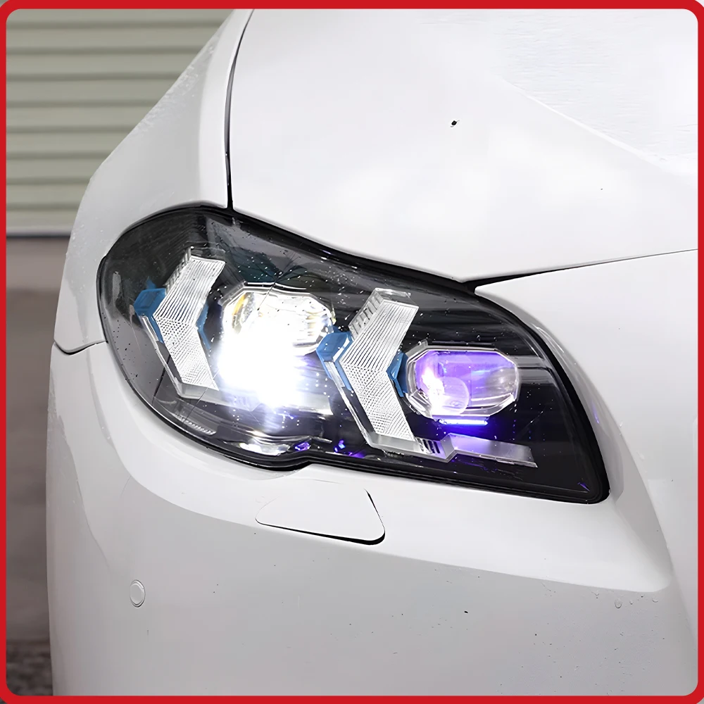 For BMW 5 Series F10 F18 2010-2017 Headlights Assembly Upgrade LED Lens Flashing Turn Signal Light Plug and Play Startup Effect
For BMW 5 Series F10 F18 2010-2017 Headlights Assembly Upgrade LED Lens Flashing Turn Signal Light Plug and Play Startup Effect