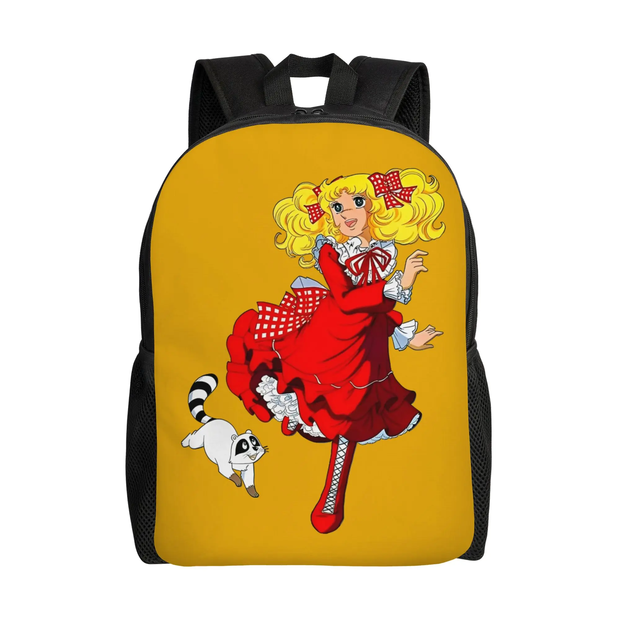 Модный рюкзак Candy Candy Raccoon, спортивный студенческий рюкзак для работы, японский аниме-манга-рюкзак для мужчин и женщин, сумка через плечо для ноутбука
Модный рюкзак Candy Candy Raccoon, спортивный студенческий рюкзак для работы, японский аниме-манга-рюкзак для мужчин и женщин, сумка через плечо для ноутбука