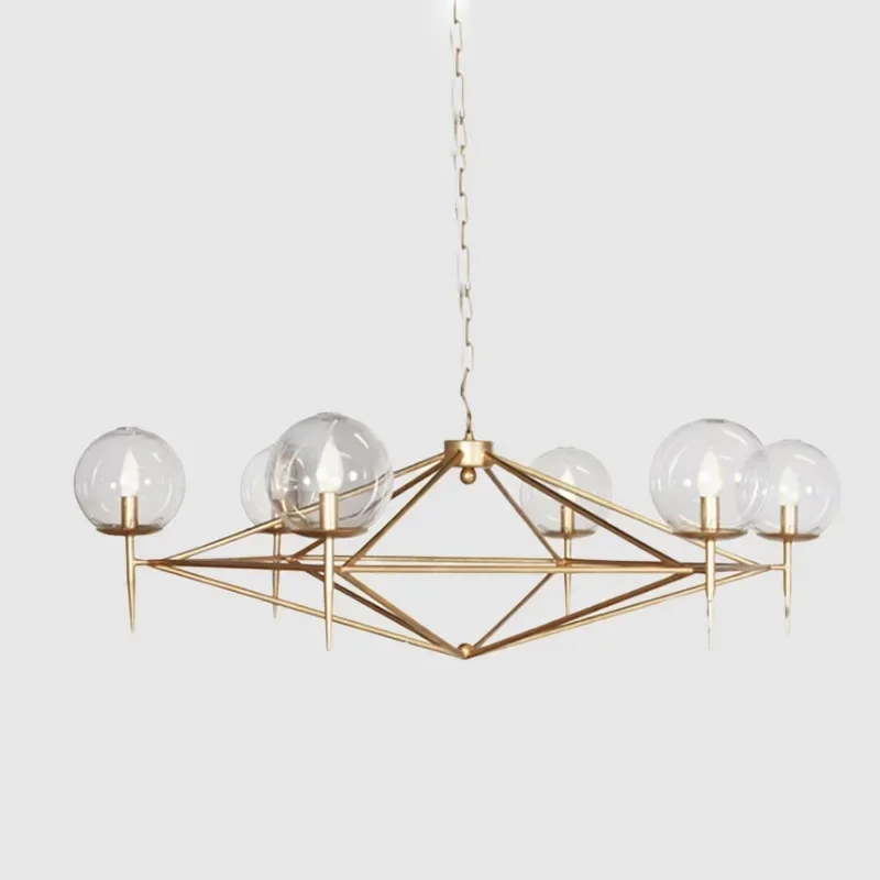 GHEUVNJ Postmodern personalized chandelier, European style creative decoration model room, living room, bedroom, glass chandeli
GHEUVNJ Postmodern personalized chandelier, European style creative decoration model room, living room, bedroom, glass chandeli