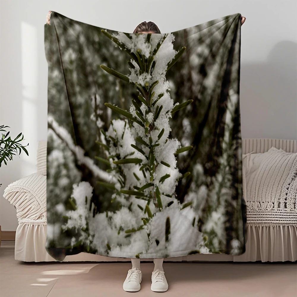 Flannel Cozy Blanket Green Shrub Surviving In For Dormitory Bathroom Luxury Comforter Durable No-shedding Blankets Office
Flannel Cozy Blanket Green Shrub Surviving In For Dormitory Bathroom Luxury Comforter Durable No-shedding Blankets Office