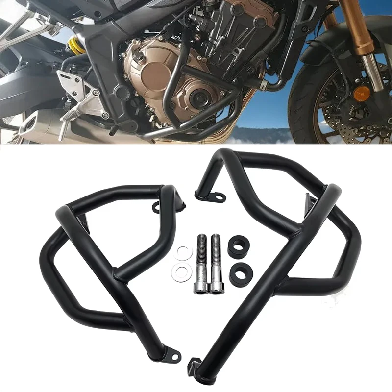 Fit For HONDA CB650R CB 650R 2019-2023 Motorcycle Accessories Highway Engine Guard Crash Bar Frame Bumper Fairing Protector Bars
Fit For HONDA CB650R CB 650R 2019-2023 Motorcycle Accessories Highway Engine Guard Crash Bar Frame Bumper Fairing Protector Bars