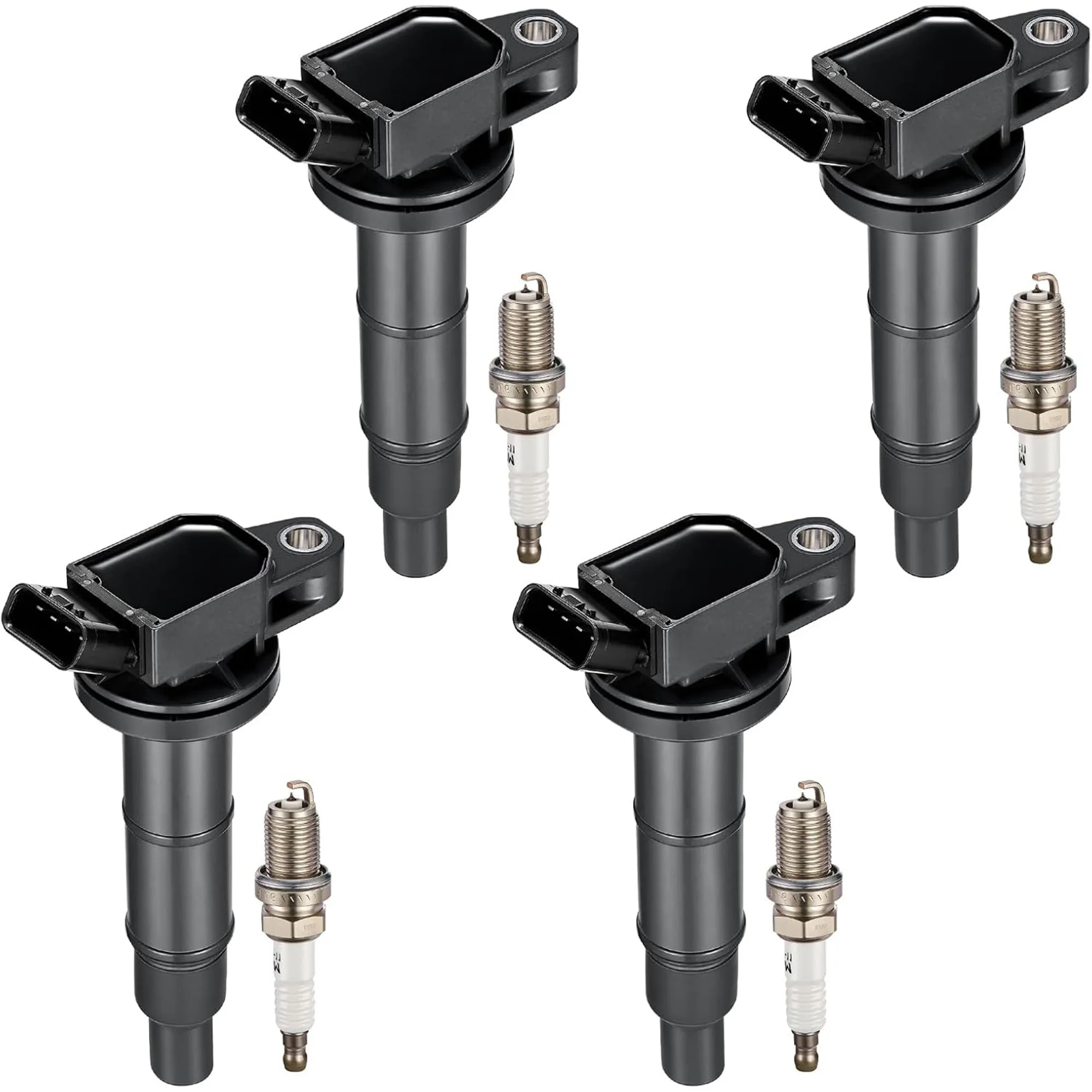 4Pcs Ignition Coils Spark Plug Pack For Toyota Corolla RAV4 Camry Highlander Solara Matrix Scion tC xB Lexus HS250h Pontiac Vibe
4Pcs Ignition Coils Spark Plug Pack For Toyota Corolla RAV4 Camry Highlander Solara Matrix Scion tC xB Lexus HS250h Pontiac Vibe