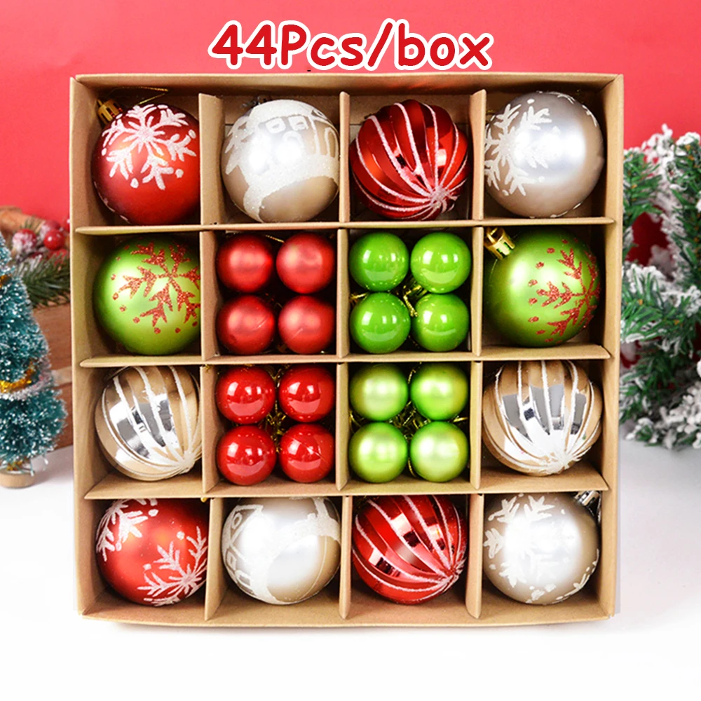 1box Christmas Tree Balls Big Christmas Ball Xmas Hanging Tree Pendants Ornaments Decoration For Home 2024 Noel Navidad Gifts
1box Christmas Tree Balls Big Christmas Ball Xmas Hanging Tree Pendants Ornaments Decoration For Home 2024 Noel Navidad Gifts