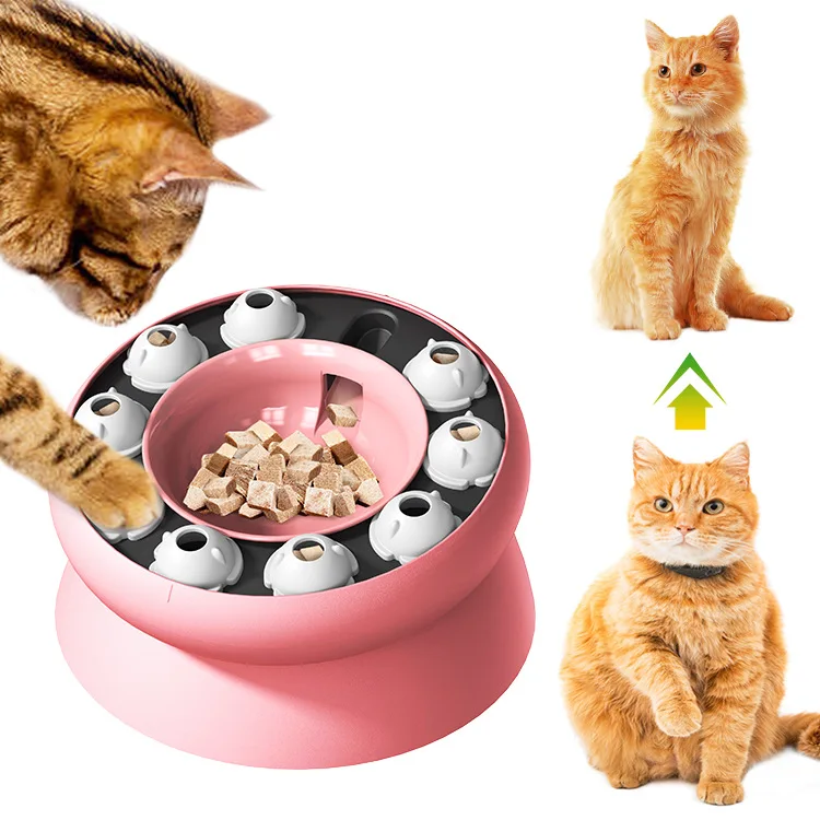 Игрушки для кошек, медленная кормушка, Интерактивная миска для кошек в помещении, головоломка для кошек, кормушка, игрушка для домашних животных, для помощи пищеварению и психической стимуляции
Игрушки для кошек, медленная кормушка, Интерактивная миска для кошек в помещении, головоломка для кошек, кормушка, игрушка для домашних животных, для помощи пищеварению и психической стимуляции