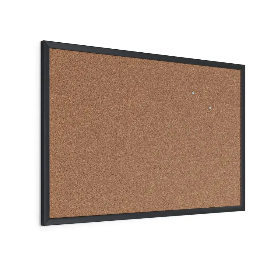 Cork Bulletin Board, 24 x 36, Black Wood Frame
Cork Bulletin Board, 24 x 36, Black Wood Frame