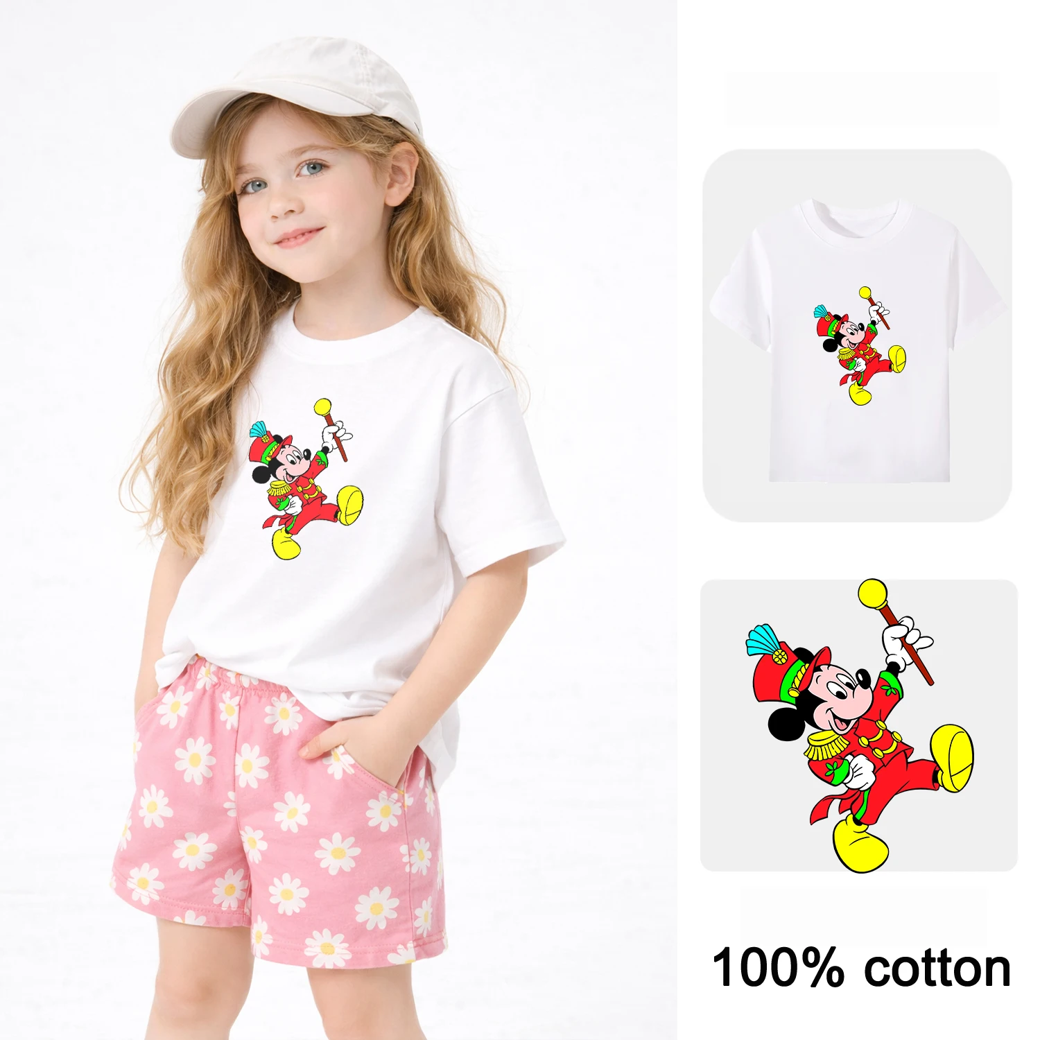 Disney Mickey Mouse Cool Kid T-Shirt Cotton Breathable Short Sleeve Tee Cartoon Pattern Print Boys Girls Fashion Holiday Present
Disney Mickey Mouse Cool Kid T-Shirt Cotton Breathable Short Sleeve Tee Cartoon Pattern Print Boys Girls Fashion Holiday Present